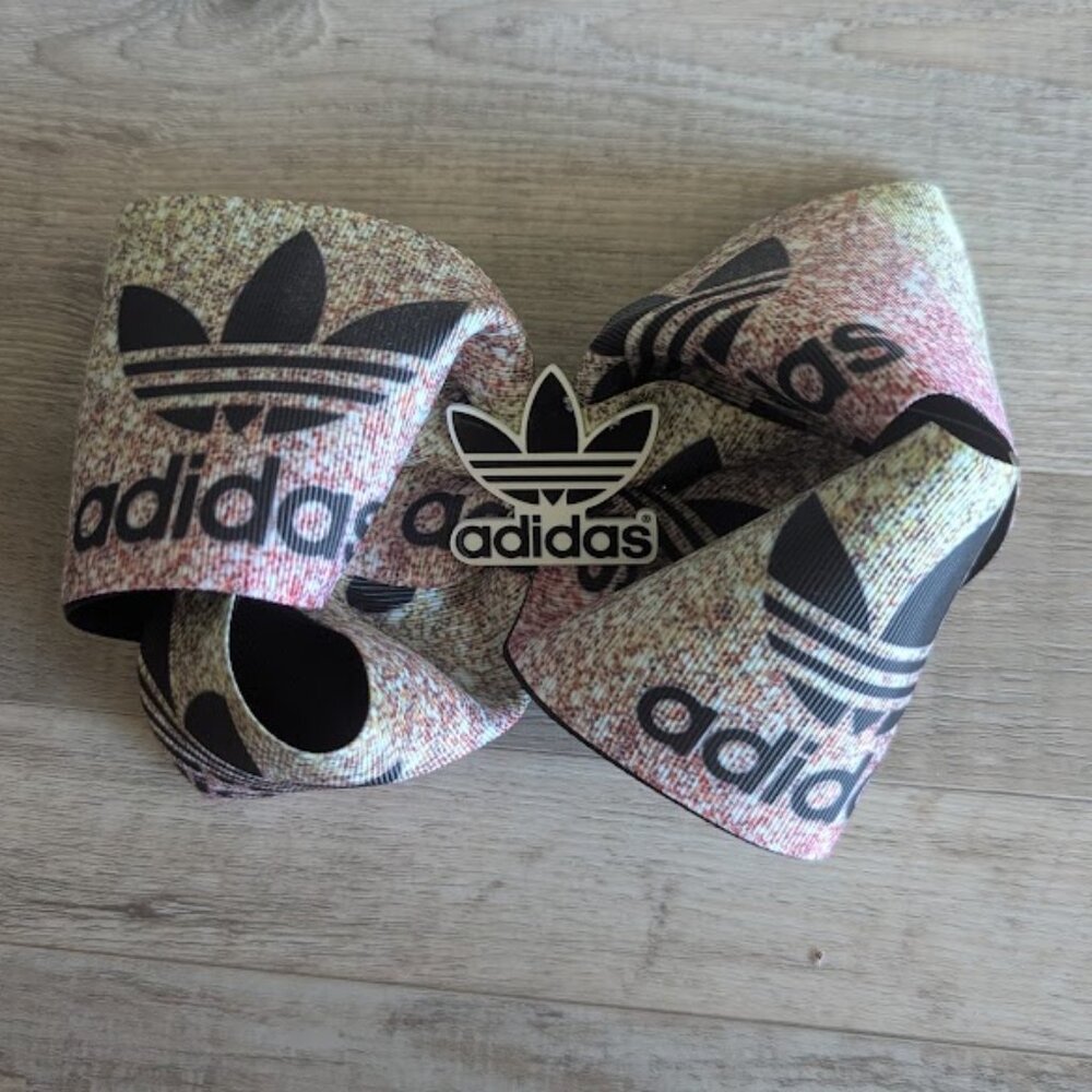 Adidas Girls Hair Bow – 6” x 4”